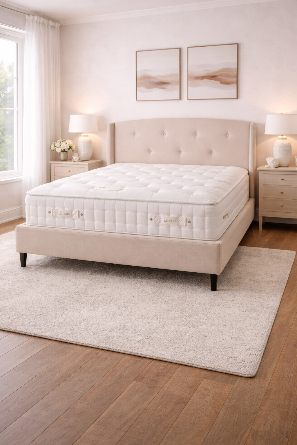 DORMA NATURAL 2000 POCKET SPRUNG WOOL MATTRESS